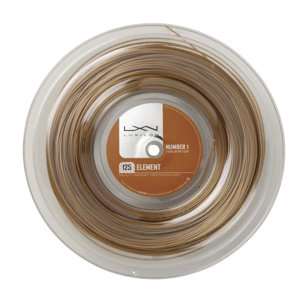 Bobine de cordage de tennis 200 m Luxilon Element 125