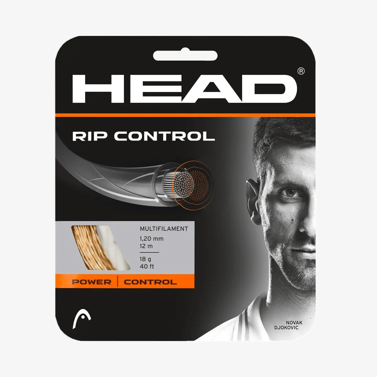 Cordage de tennis Head Rip Control 12 m
