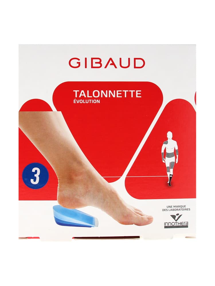 Gibaud Talonnettes Évolution (Le Jeu de 3) - Taille : 3